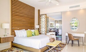 1 Schlafzimmer, Zimmersafe, Schreibtisch, Bügeleisen/Bügelbrett