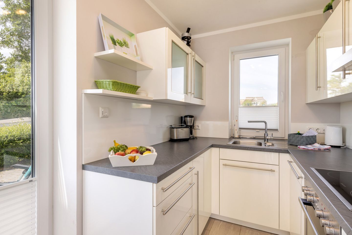 Kühlschrank, Ofen, Herdplatte, Geschirrspüler