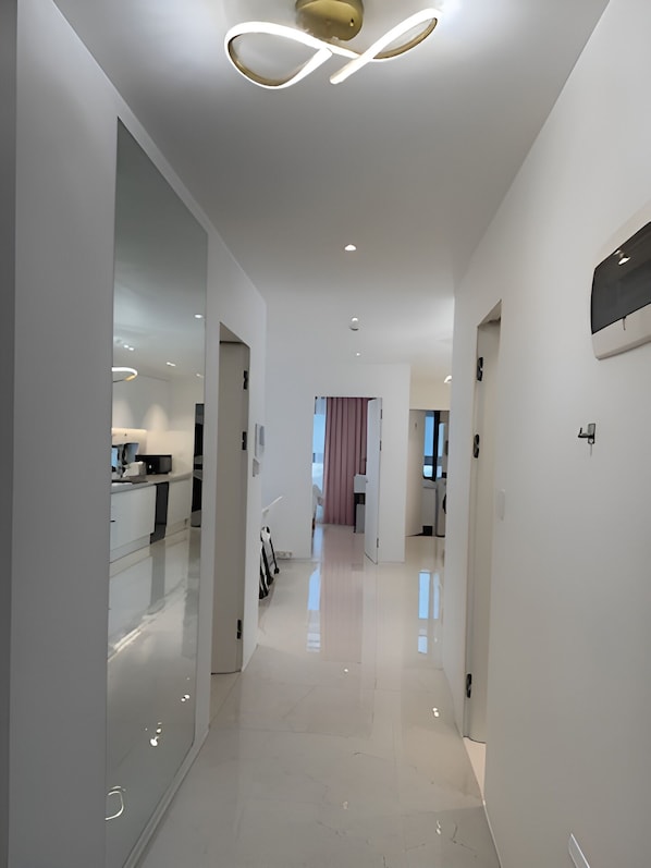 Familienapartment | Wohnbereich | Fußbodenheizung