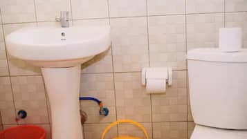 Dusche, Whirlpool, Haartrockner, Handtücher