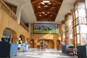 Living area - Hunza Darbar Hotel (Karimabad)