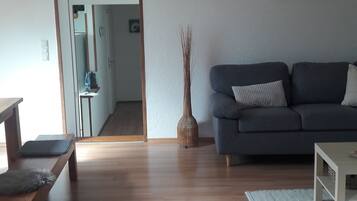 TV, books, stereo