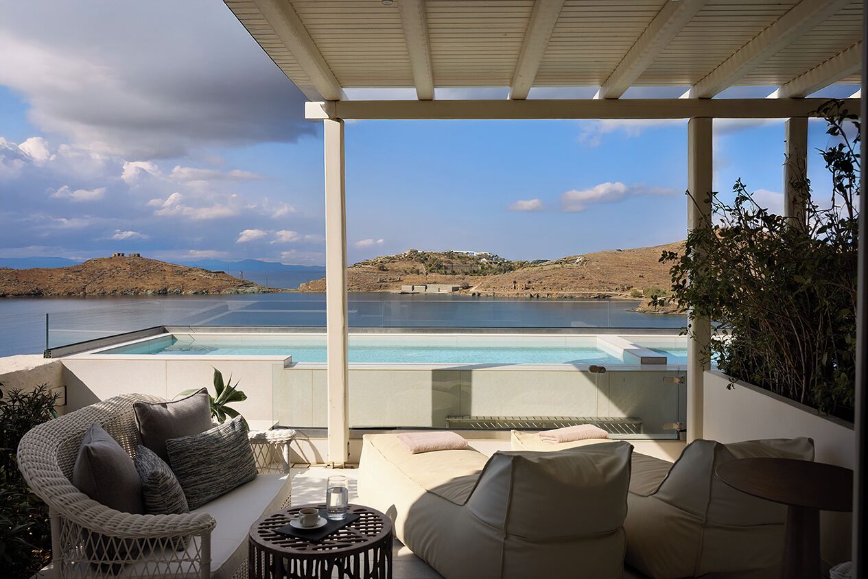 Harmony Hydra Room | Balkon