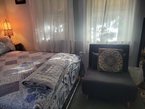 1 bedroom, iron/ironing board, free WiFi, bed sheets