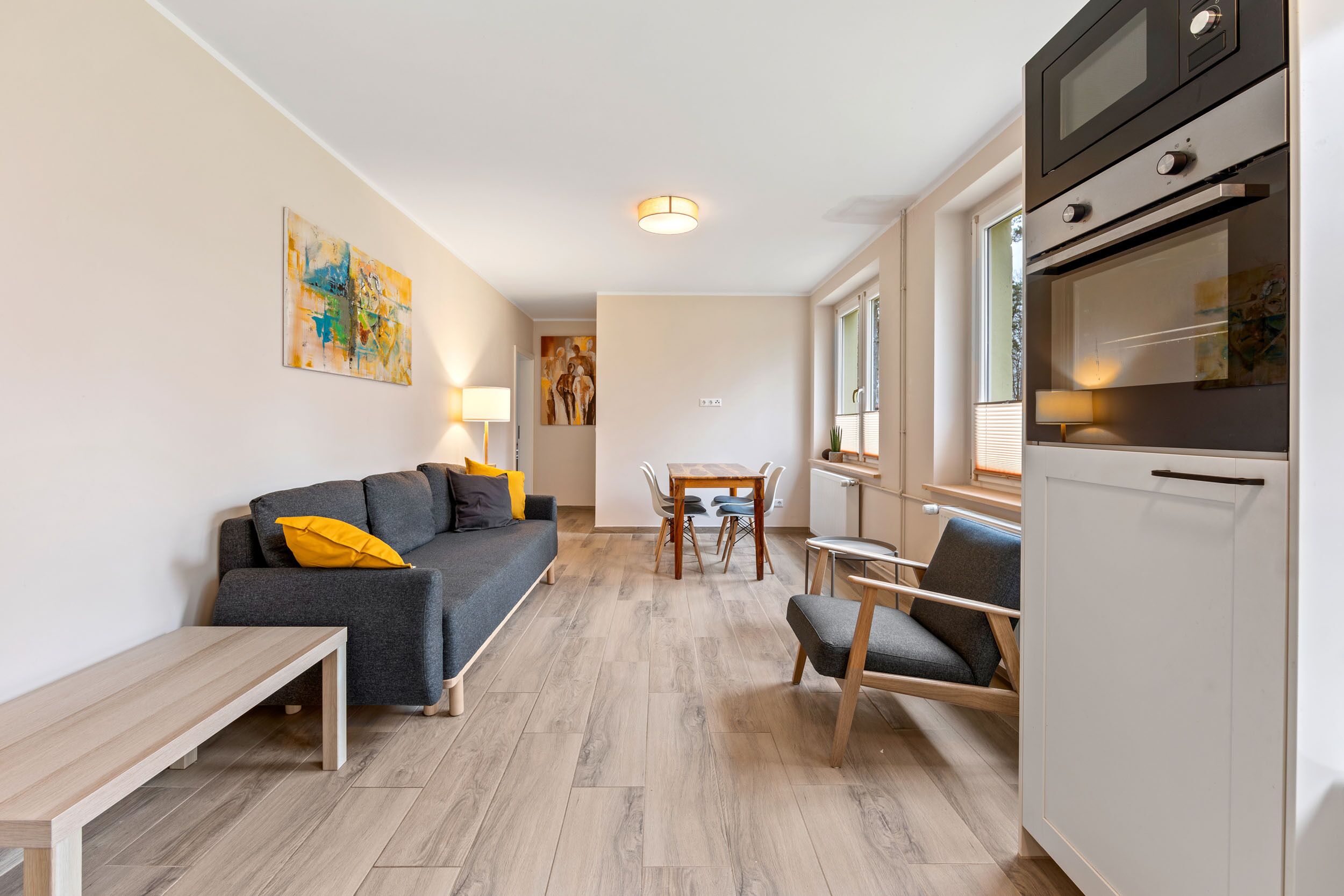 TV, lettore DVD, tavolo da calcetto, tavolo da ping pong