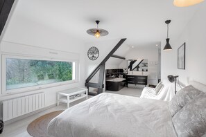 1 chambre, Wi-Fi, draps fournis