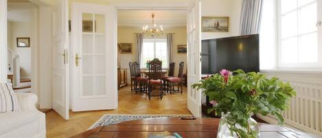 Televisio, takka, stereot