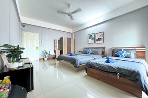 Perhehuone | Minibaari, ilmainen Wi-Fi