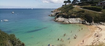 Appartement rénové face à la plage avec vue mer et WIFI