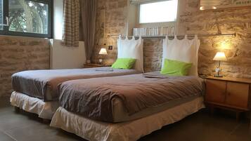 1 makuuhuone, vuodevaatteet