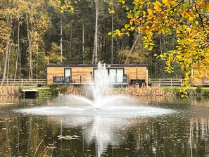 Cabin | Exterior - Rowan Boutique Lodge for Couples With a dog (York)