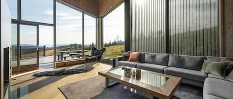 Smart-tv en een open haard