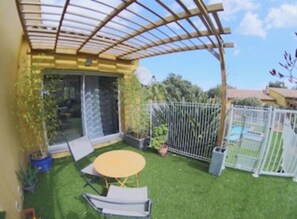 Enceinte de l’hébergement