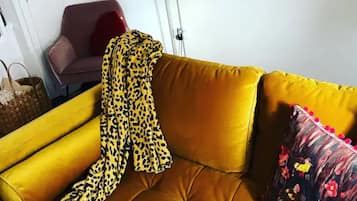 تلفزيون، مدفأة، كُتُب