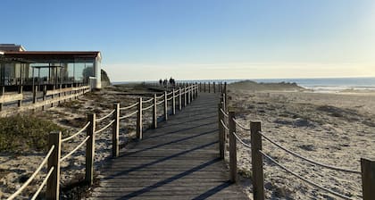 House with garden - near the beach and the city Póvoa de Varzim
