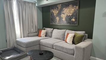 TV connectée, cheminée