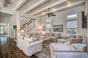 Ferienhaus, 4 Schlafzimmer | Wohnbereich