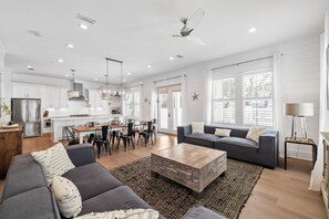 House, 5 Bedrooms | Living area - Private Pool And Short Walk To The Beach Seagrove Beach Fl 5 Bedroom Home by RedAwning (Santa Rosa Beach)