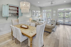 Condo, 2 Bedrooms | Dining - Gorgeous 2br Watercolor Condo 6 Watercolor Blvd #203 Steps To Beach Club 2 Bedroom Condo by RedAwning (Santa Rosa Beach)