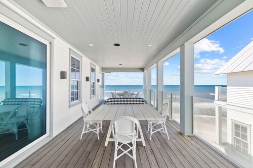 Gulf Front Luxurious Home With Private Pool And Beach Access 6 Bedroom Home by RedAwning