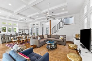 House, 4 Bedrooms | Living area - Pet Friendly Watercolor 4br Home In The Lake District 4 Bedroom Home by RedAwning (Santa Rosa Beach)