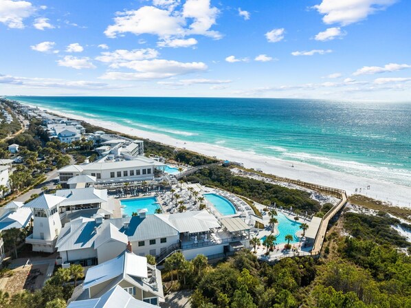 House, 5 Bedrooms | Beach - 6 Min Bike Ride To Beach! Private Pool With Lake Views In Watercolor! 5br! 5 Bedroom Home by RedAwning (Santa Rosa Beach)