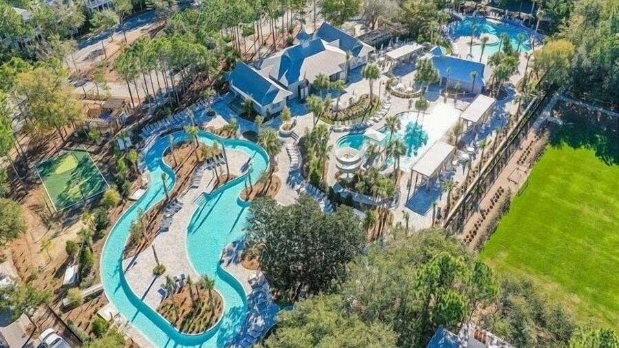 6 Min Bike Ride To Beach! Private Pool With Lake Views In Watercolor! 5br! 5 Bedroom Home by RedAwning