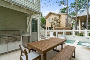 House, 5 Bedrooms | Property grounds - Across From Camp Watercolor Stunning Home With Golf Cart, Plunge Pool & Carriage House 5 Bedroom Home by Redawning (Santa Rosa Beach)