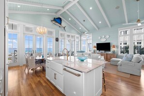 House, 3 Bedrooms | Interior - Gulf Front Luxury Home In Watercolor, Fl - Second Sandbar 3br/3.5bth 3 Bedroom Home by RedAwning (Santa Rosa Beach)