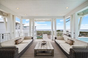 House, 5 Bedrooms | Property grounds - Beach + Gulf Views With A 3rd Floor Pool Mala House Inlet Beach, Fl 5 Bedroom Home by RedAwning (Panama City Beach)