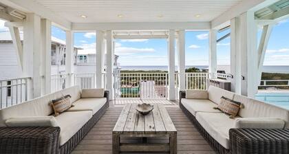 Beach + Gulf Views With A 3rd Floor Pool Mala House Inlet Beach, Fl 5 Bedroom Home by RedAwning