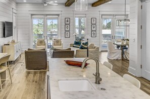 Private kitchen - 'more Grayter' Lake Views Walk To Beach Gorgeous 5 Br Grayton Beach Home Neighborhood Pool 5 Bedroom Home by RedAwning (Santa Rosa Beach)