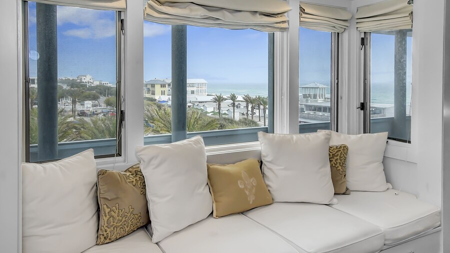 Beach And Gulf Views From The Center Of Seaside! 2 Bedroom Condo by RedAwning