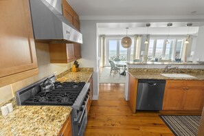 Condo, 3 Bedrooms | Private kitchen | Fridge, oven, coffee/tea maker, toaster - Beautiful Gulf Views Spacious, Updated 316b Watersound Crossings Steps To Beach And Pool 3 Bedroom Condo by RedAwning (Santa Rosa Beach)