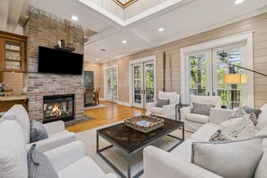 Maison, 5 chambres | Aire de séjour