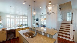 Casa, 4 camere da letto | Cucina privata | Frigorifero, forno, macchina per tè/caffè, tostapane