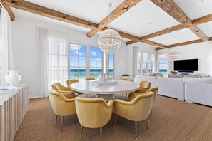 House, 5 Bedrooms | Dining - Enchantment Beach Front, Private Pool, Private Beach Access 5br/5bth Home 5 Bedroom Home by RedAwning (Panama City Beach)