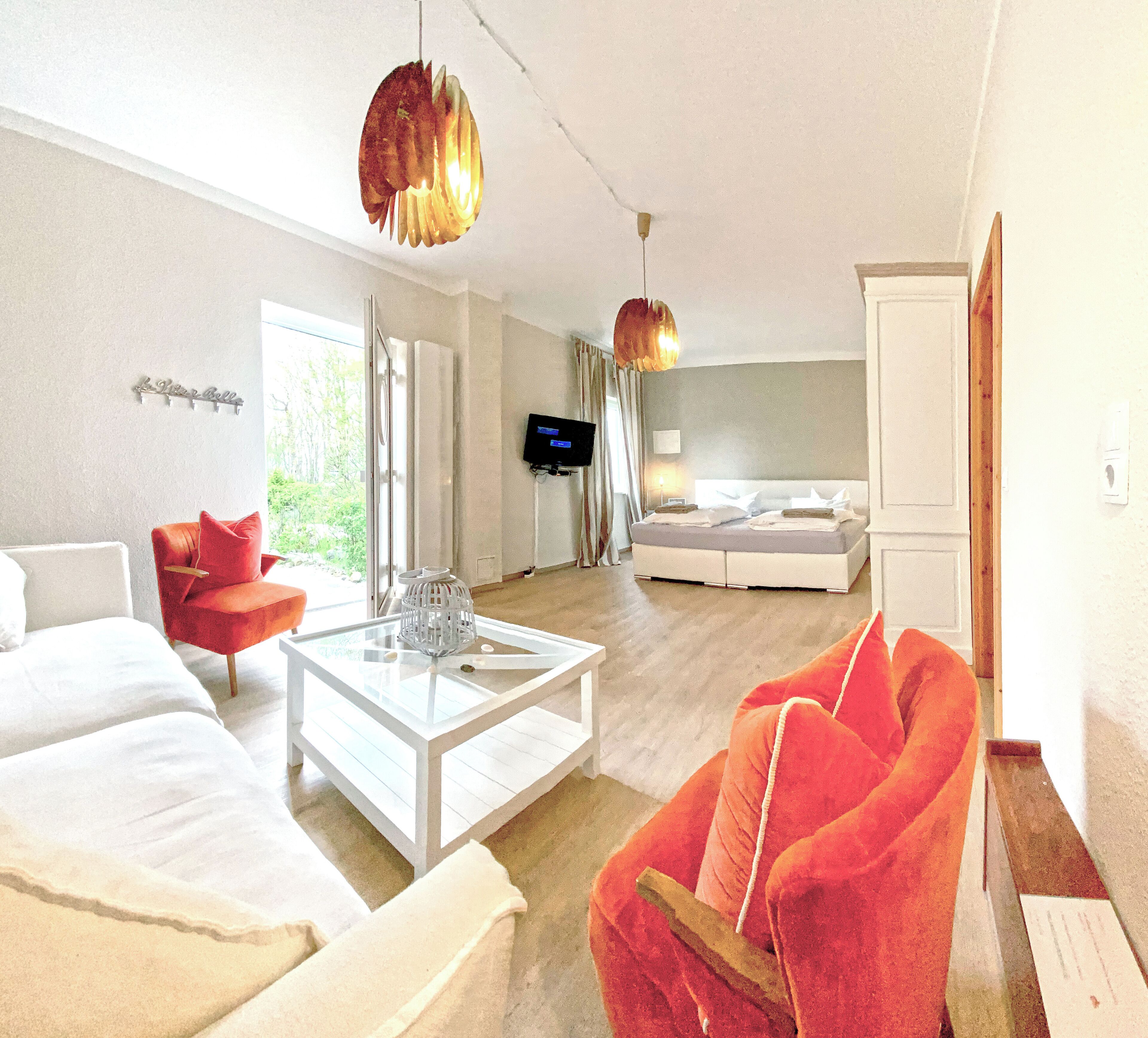 Habitación Premium doble | Ropa de cama hipoalergénica, camas supletorias, wifi gratis