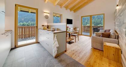 Ferienwohnung "Masi Lavendel" mit Seeblick, Privatem Balkon und WLAN
