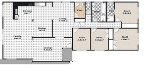 Floor plan - Free WIFI, Free Parking, Free over few hundred TV Channel, free Computer Games. (Kingswood)