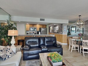 TV - Edgewater Tower I #108 | Gulf Views + Resort Amenities (Panama City Beach)