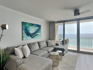TV - Emerald Beach #1032 | Luxury Gulf Front Condo, Amazing Views and Resort Amenitie (Panama City Beach)