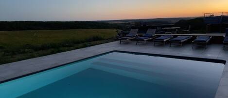 Seasonal outdoor pool