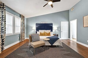 4 bedrooms, iron/ironing board, free WiFi, bed sheets