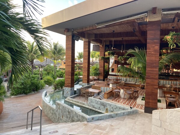 Restaurante al aire libre