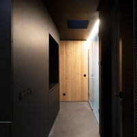 Caja de seguridad en la habitación y cortinas blackout 