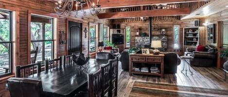 Vue depuis l’hébergement