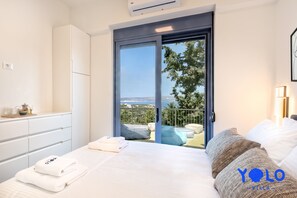 3 bedrooms, in-room safe, iron/ironing board, travel crib