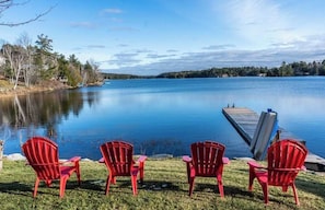 Property grounds - Waterfront Cottage with HotTub! Next to OFSC trails (French River)