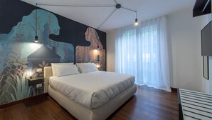 Leilighet – deluxe | Skrivebord, blendingsgardiner, strykejern/-brett og wi-fi (inkludert)